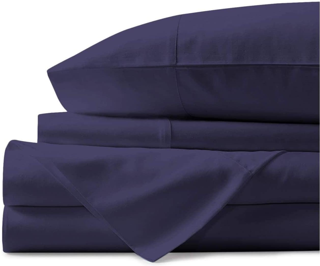 800 Thread Count- 5Pcs Split Sheets Set Grey 100% Cotton Bed Sheets, Split King Sheets Sets for Adjustable Beds, Split Fitted Sheet, Fits Mattress Upto 24" Deep Pockets