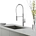Kraus KPF-1650 Modern Nola Single Lever Commercial Style Kitchen Faucet, Chrome