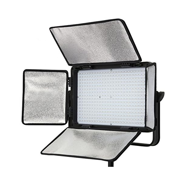 METTLE LED Flächenleuchte VL-420 Foto Leuchte Studioleuchte Videoleuchte für Fotografie Video Fotostudio…