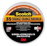 Scotch 35 Color Coding Tape, 3/4 in. x 66 ft. Orange