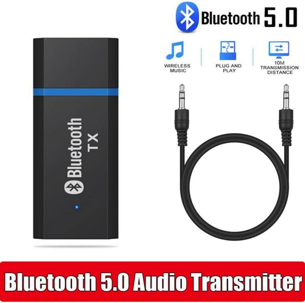 Driver-Free Audio Dongle Transmitter Portable 5.0 Lightweight