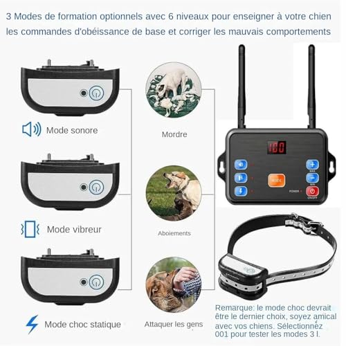 Fiche technique Clôture électronique sans fil