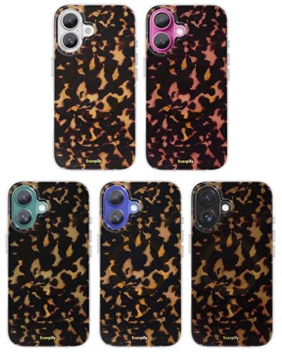 Coque magnétique iPhone 16 Plus antichoc et jolie coque marron