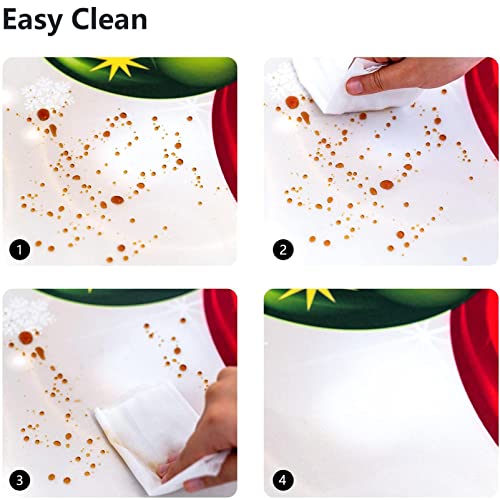 QIAOH Tovaglia Rotonde PVC Antimacchia diameter