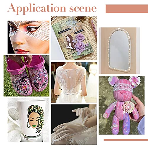 Ph Pandahall 690Pcs 6 Sizes Flat Back Half Round Pearl Cabochon Diameter 4Mm 5Mm 6Mm 8Mm 10Mm 12Mm For Nail Craft Diy Scrapbook Decoration Makeup, Tan #TOP5