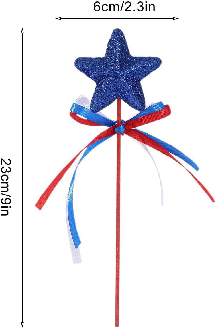 Wands Kids, Lightweight, Girls – Premium Functional Star Wand Glitter Toy, Fantasy 5 Pieces Stick, Theater Cosplay Holiday Shows Birthday | Theater Cosplay Holiday Shows Compact