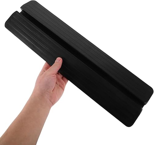 Miniatura 5 de Amosfun Juego de accesorios de puerta de seguridad, 2 piezas, soporte para puerta de bebé, placa de patada, barandilla de escalera para el hogar y