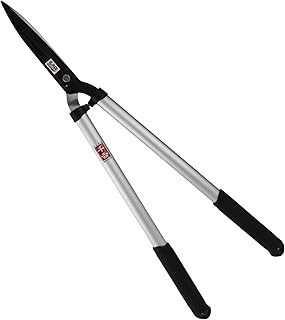 千吉(Senkichi) アルミ柄 刈込鋏 ILAFLON フッ素加工刃 長柄 刃長165mm 切断能力約10mm SGL-44