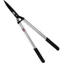 Senkichi SGL-44 Aluminum Handle Pruning Shears, ILAFLON Fluorine Processed Blade, Long Handle, Blade Length 6.5 inches 165 mm, Cutting Capacity Approx. 0.4 inches 10 mm