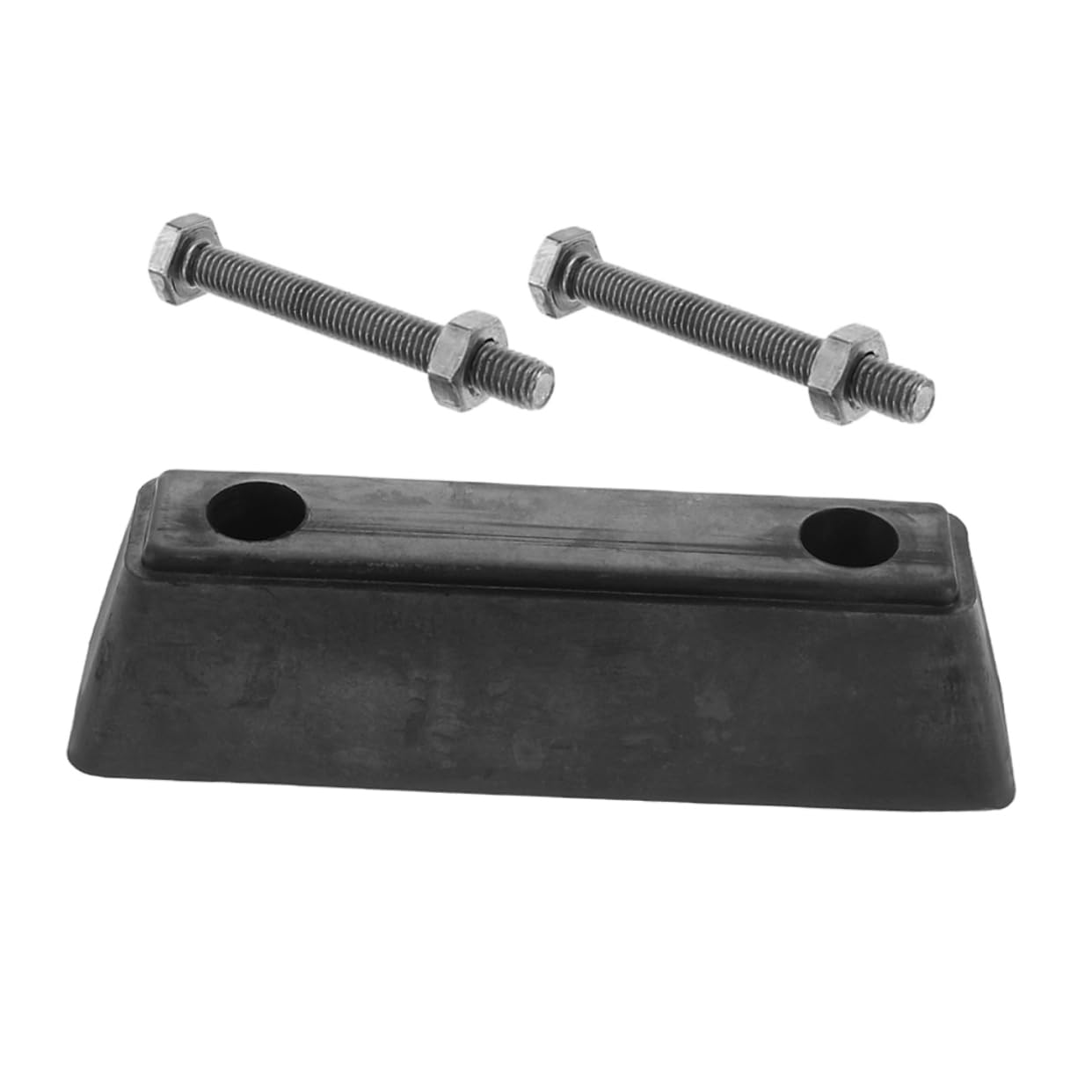 Bloc de Caoutchouc Noir, 1 Set pour Pare-Chocs Arrière