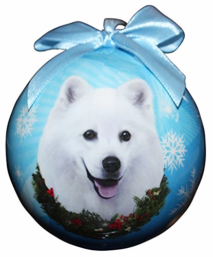'American Eskimo Christmas Ornament' Shatter Proof Ball