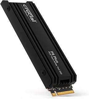 Crucial P5 Plus ヒートシンク付き PS5対応 2TB SSD PCIe Gen4 (最大転送速度 6,600MB/秒) NVMe M.2 (2280) 内蔵 CT2000P5PSSD5JP クルーシャル 国内正規流通品