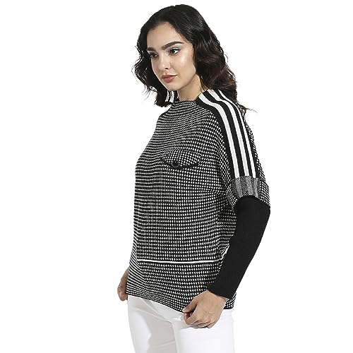 Image of PINACOLADA Women's Solid Ribbed Cropped CardiganFor Casual Wear | V Neck | Long Sleeve | Wool Sweater Crafted with Comfort Fit for Everyday Wear
