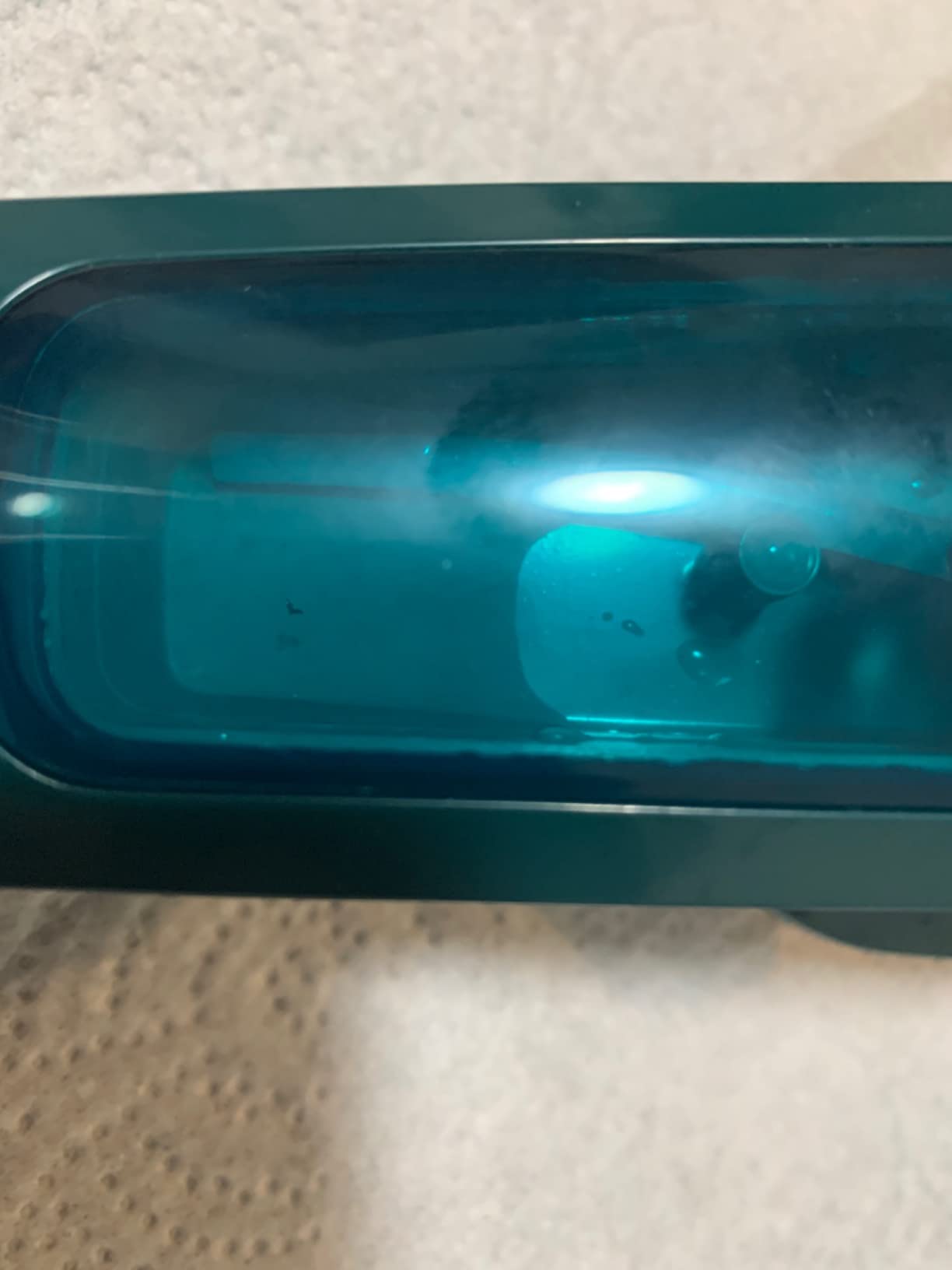 It had water inside