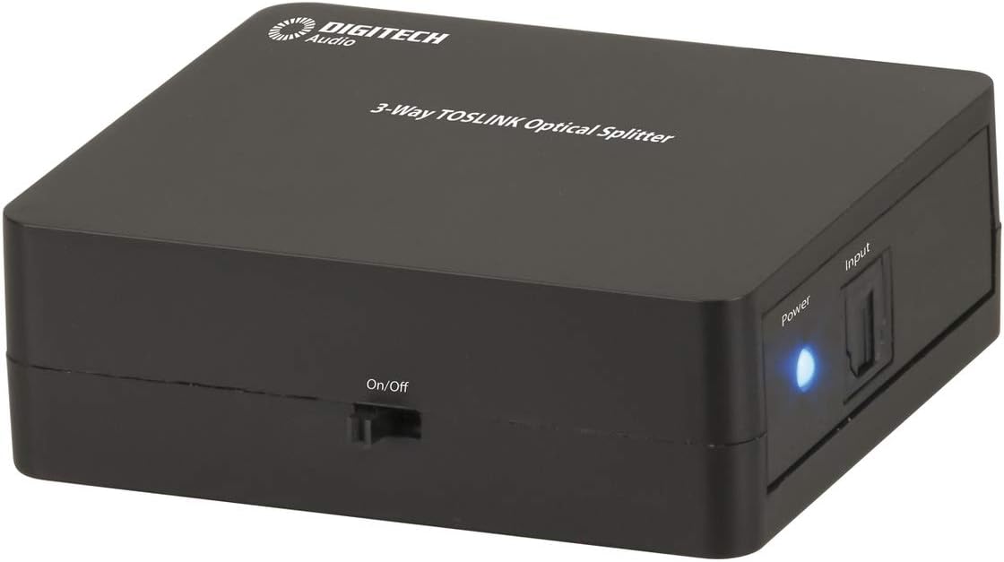 Digitech USB Powered 3 Way Toslink Splitter