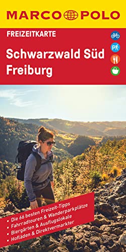 MARCO POLO Freizeitkarte 40 Schwarzwald Süd, Freiburg 1:100.000: 1:100 000