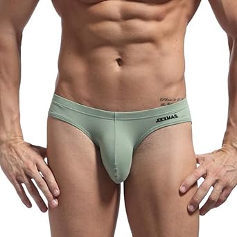 JOCKMAIL Mens Underwear Briefs Mens Cotton Stretch Underwear Support Briefs Soft Comfort Pouch Briefs