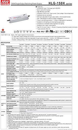 Image of LED Driver Single Output Switching Power Supply, 150 Watt 30V @ 5A A Model, 150W