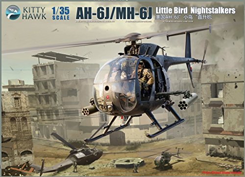KH50003 Kitty Hawk 1/35 AH-6J/MH-6J Little Bird Nightstalkers [MODEL BUILDING KIT]