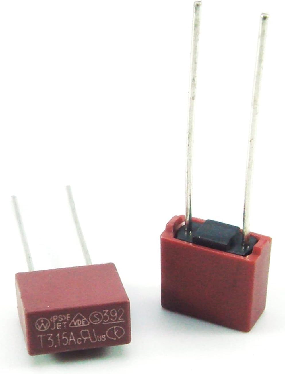 Fusible 2A en plastique type 392 pour réparation écran LCD et TV