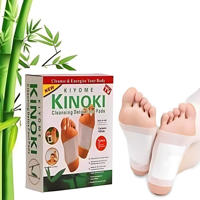 Foot patch Herbal And Gentle Ingredient Detox Foot Pads, Natural Ingredients for Sleep Aid, Pain Relief, Toxin Removal with Bamboo Vinegar and Acupoint Micro-Massage Technology (White, Pack Of 02 (10 Pair))-picture-23