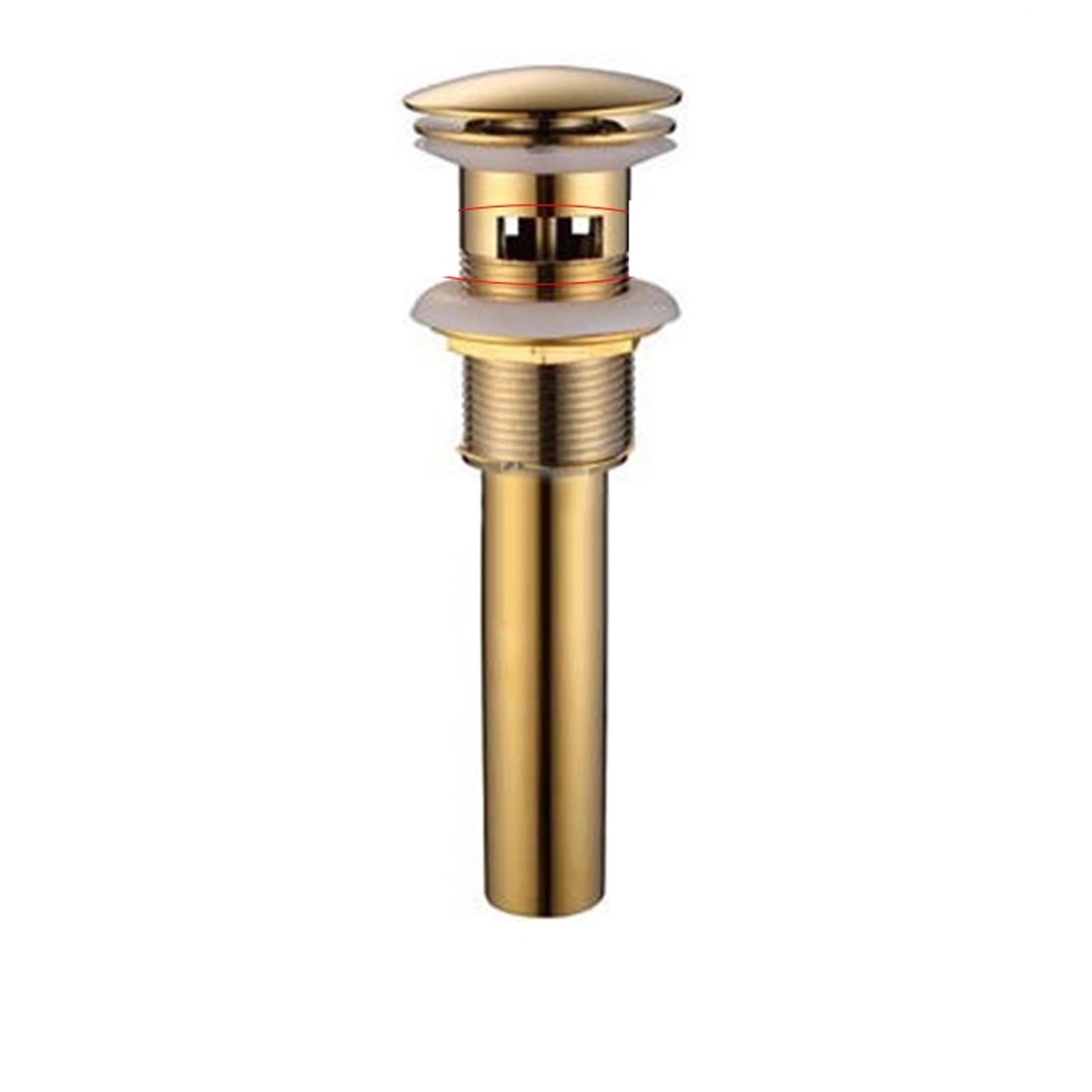 Basin tap Brushed Gold Bathroom Faucets Square Basin Mixer Sink Faucet Gourmet Washbasin Tapware Hot&Cold Water Tap(Color-5)
