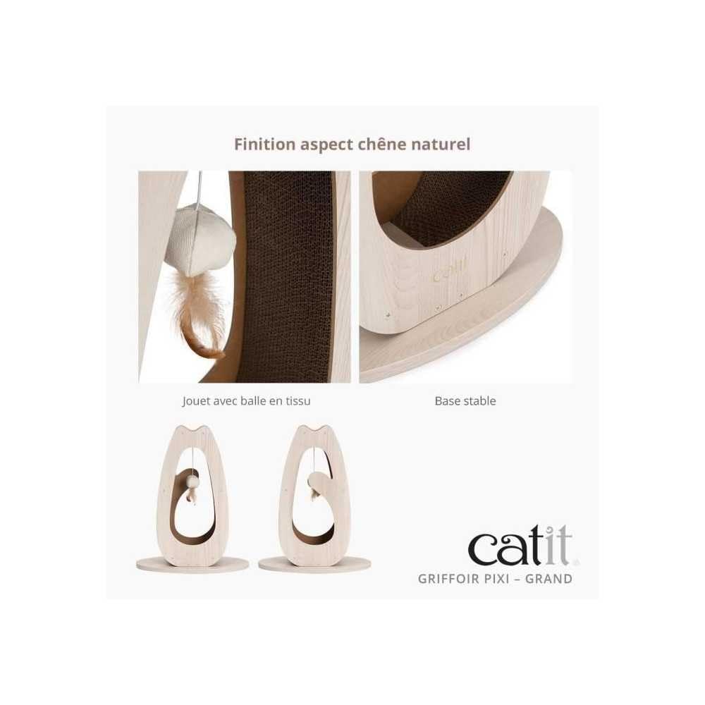 Catit Pixi Rascador de cartón para Gato, Alto