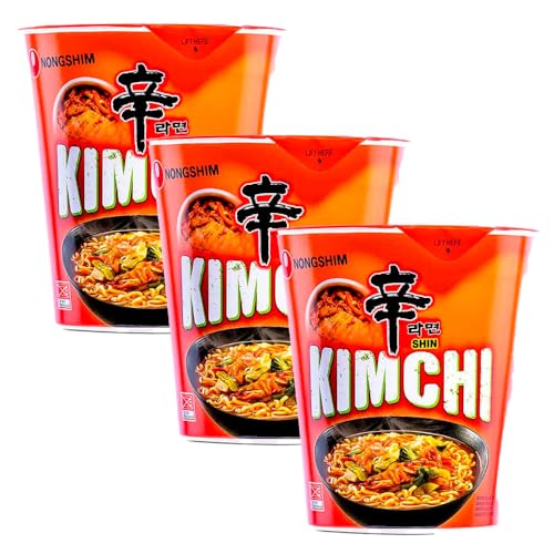 Fideos instantáneos sabor Kimchi 75g - Pack 3 unidades (3x75g)