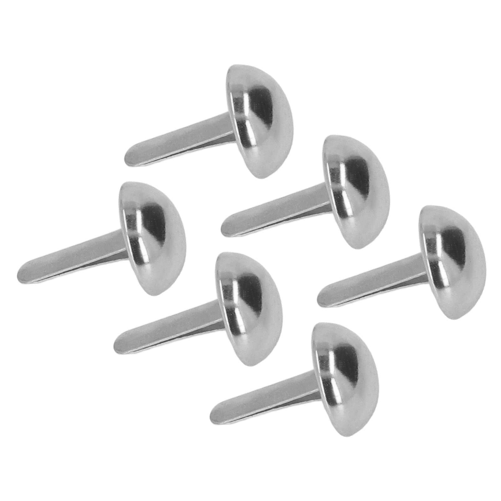 Upholstery Tacks, Shiny Bright 200pcs Hand Made DIY Uniform Force Upholstery Brass Tacks for Clothing for Shoes Hats for Luggage (SP12-002)