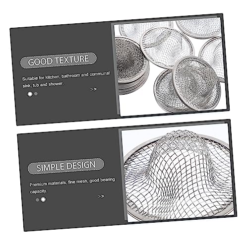 Colador de acero inoxidable para fregadero, pack 3 miniatura 2