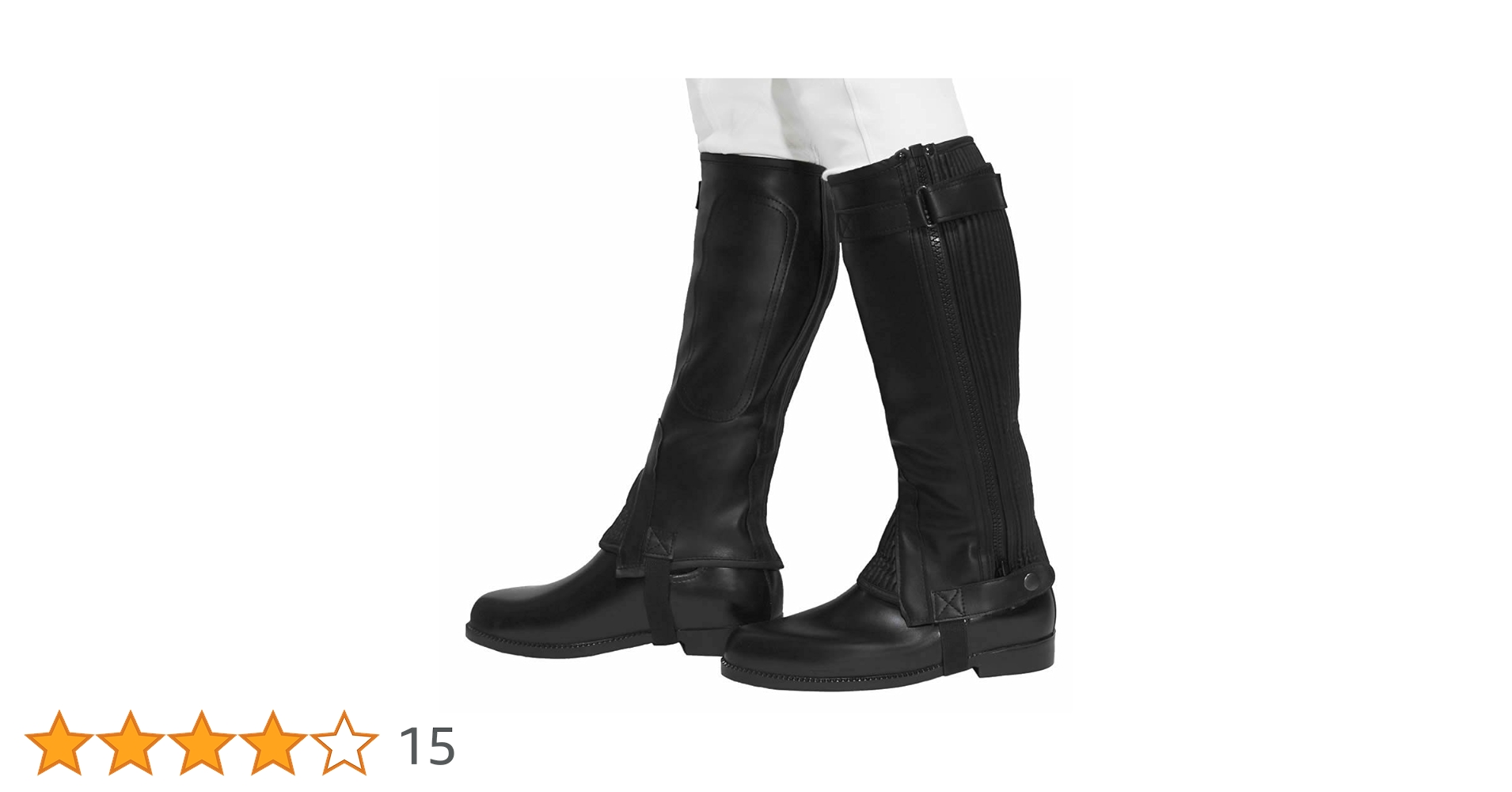 Amazon | Klaus 乗馬 ハーフチャップスKH 人工皮革 合皮 乗馬用