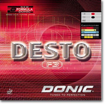 Donic Desto F3 plaque de ping-pong idéale pour progresser en club et compétition