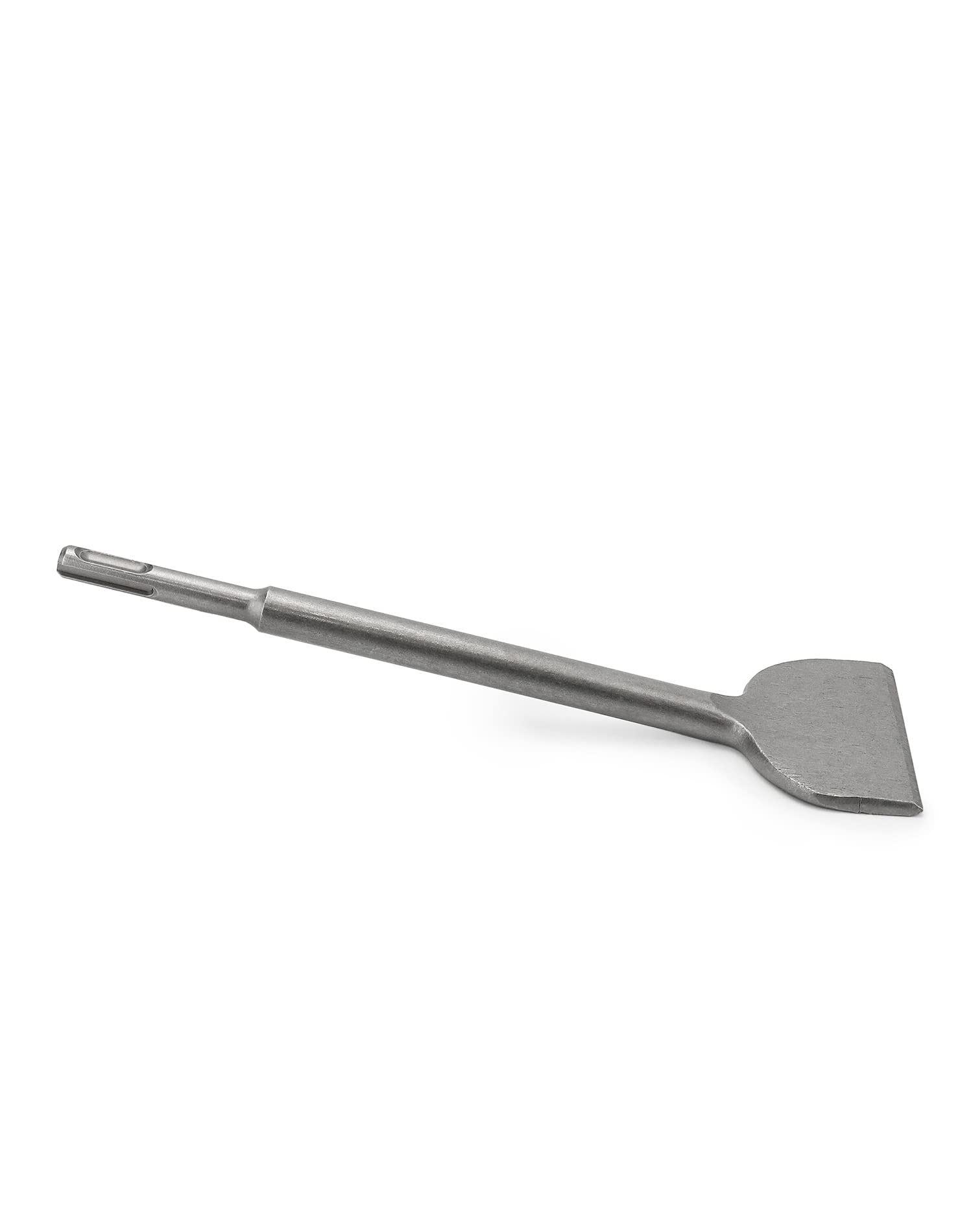 QWORK® Burin carrelage SDS Plus, pour maçonnerie, le béton et la roche meuble, pointe durcie, 250x75 mm, angle de 15°