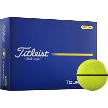 Titleist Tour Soft Yellow AlignXL Golf Balls - 2026 Model