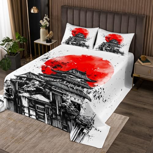 Homemissing Juego de colcha de construcción