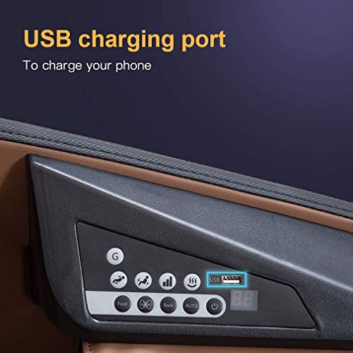 Bestmassage Shiatsu Massage Chairs Full Body And Recliner Zero Gravity Massage Chair Electric With Built-In Heart Foot Roller Air Massage Easy To Move For Home Office,Black #TOP7