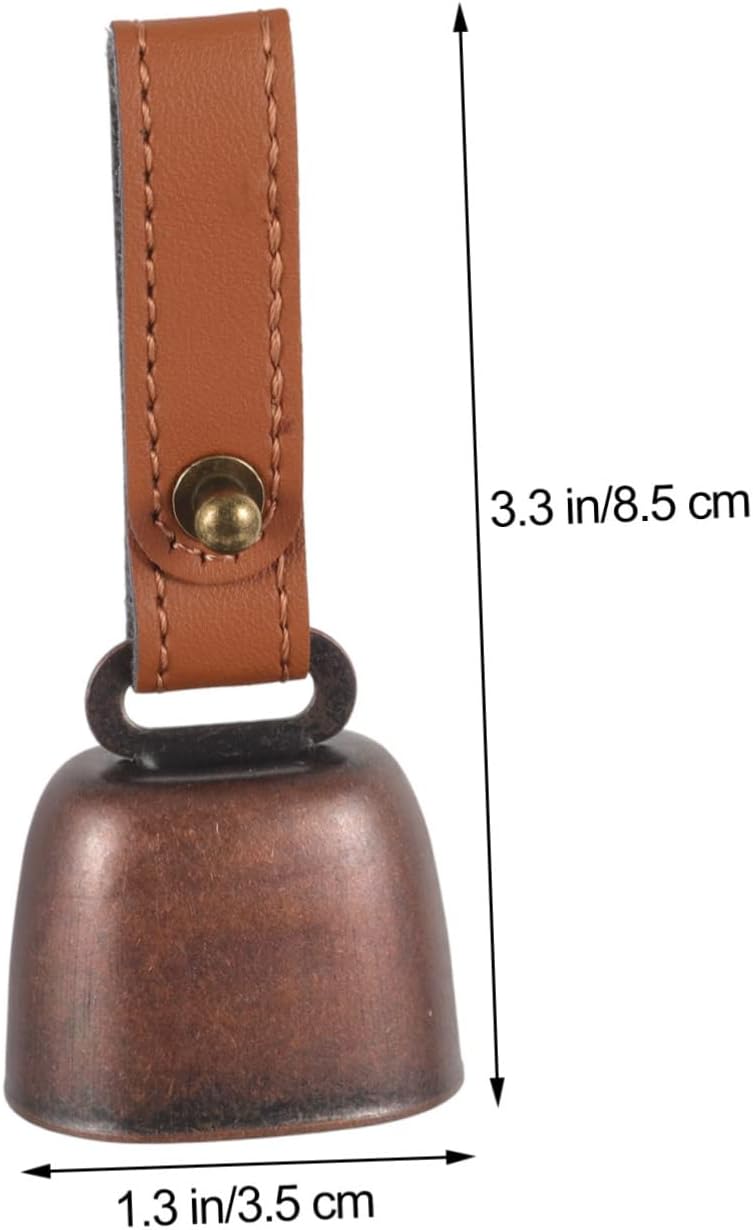Bear Bells for Hiking Anti-Lost Decorative Hanging Bells Large for Cattle