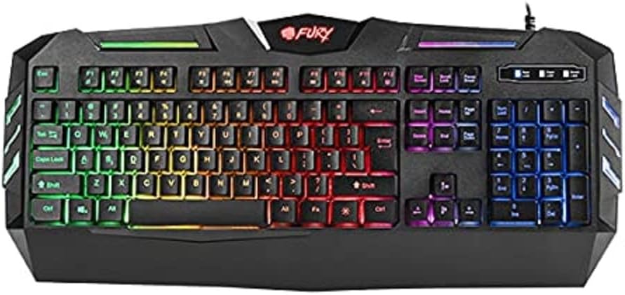 Gaming Keyboard Fury Spitfire Us Layout (PC CD)