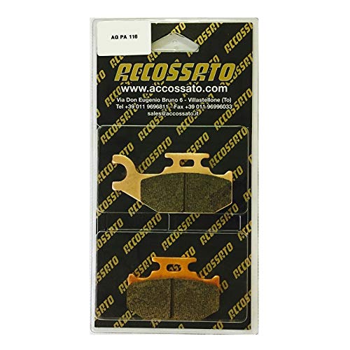 Plaquettes de frein avant Suzuki LT-F 400 King Quad 2009 Agpa116st droit