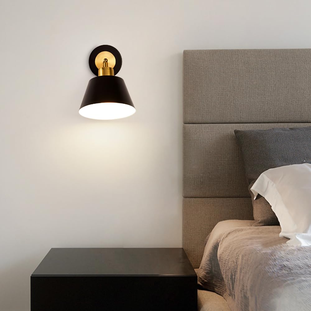 SEMANHUA nowa prosta lampa ścienna, nowoczesna lampka nocna do sypialni, obrotowa lampa do czytania, nordycka lampa do korytarza