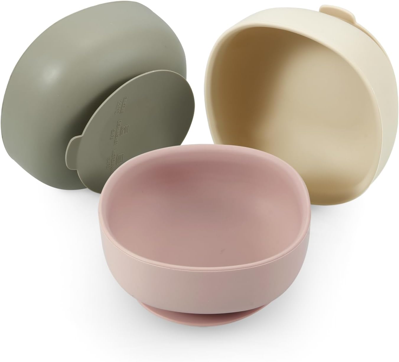 Bakerpan Silicone Bowls for Babies, Toddlers Bowls, Camping