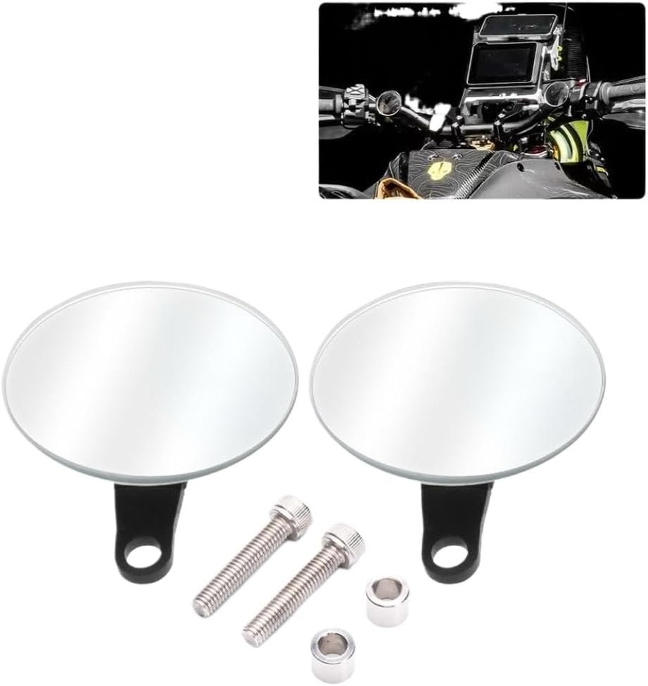 Side Mirror Blind Spot Auxiliary Frameless Rearview Mirror Compatible With Norden 901 2023-2025