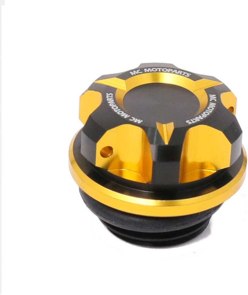 T-Axis Gold Oil Filler Cap Compatible with Sprint ST Daytona 675 765 955i Speed Triple 1050 T509 T955 T509