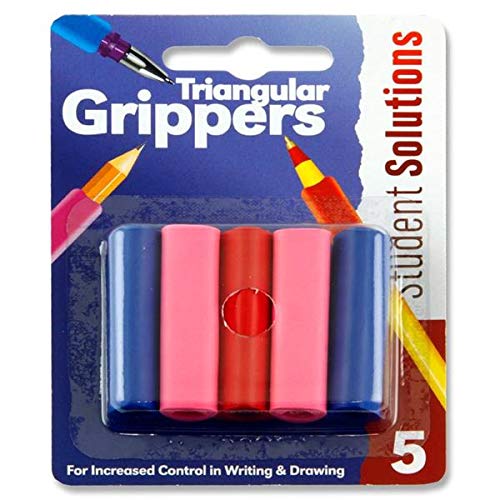 Premier Stationery Student Solutions Triangular Grippers (Pack of 5)