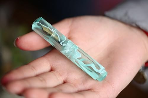 Miniatura 6 de czxwyst Wancai - Pluma estilográfica (punta fina, 0.020in), transparente