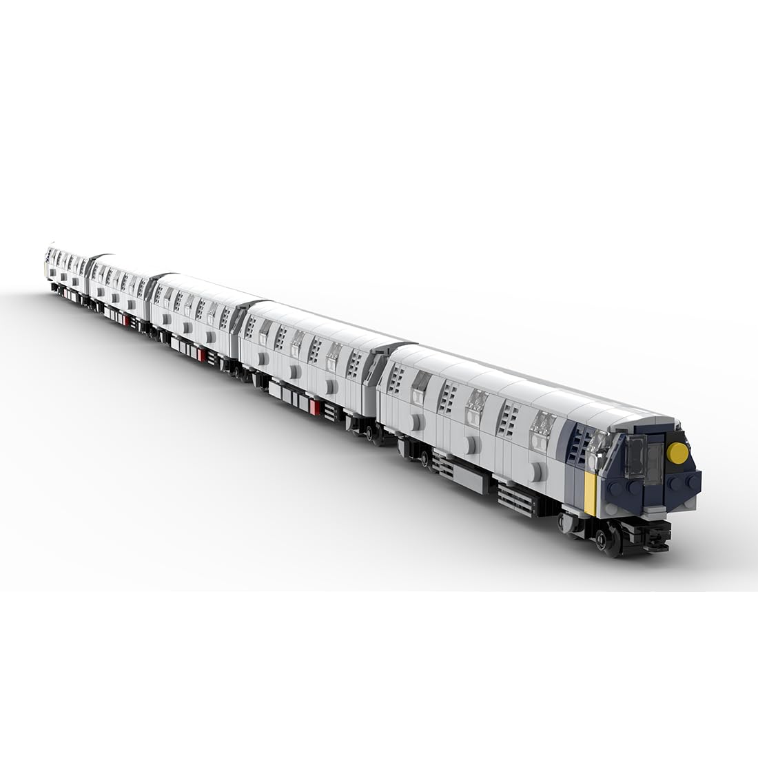 Amazon.com: GoAssemb New York R211A Subway Building Blocks Set