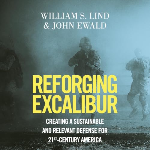 Diseño de la portada del título Reforging Excalibur