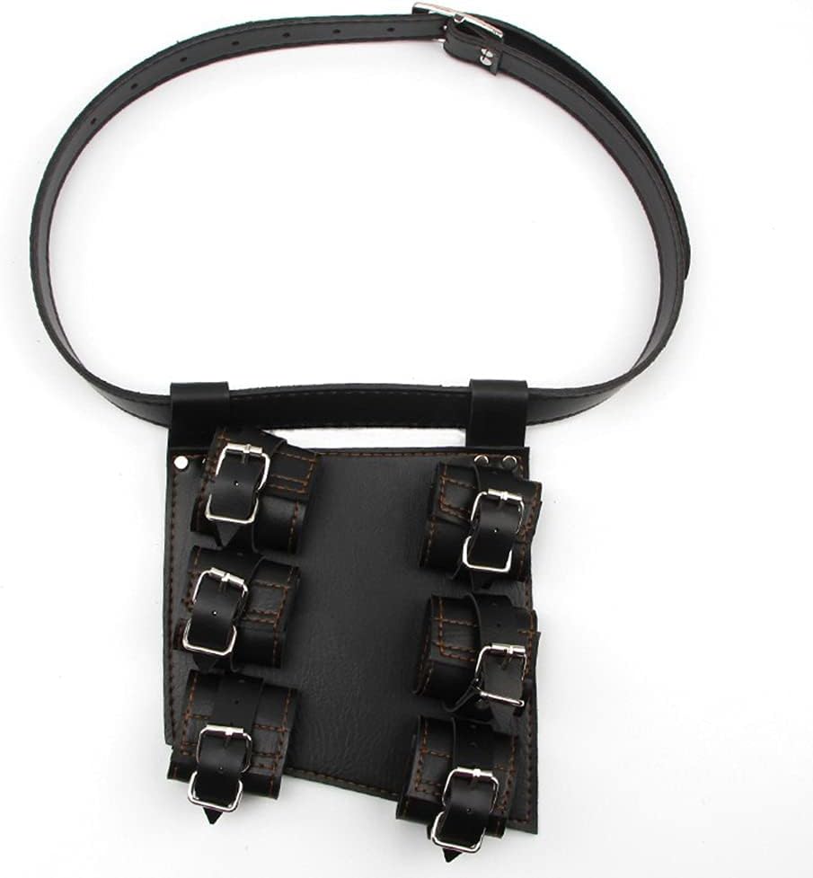 Medieval Katana Samurai Sword Frog Leather Scabbard Belt Rapier Holster