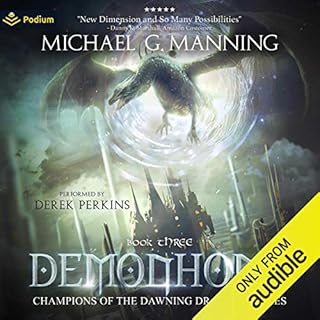 Demonhome Audiolibro Por Michael G. Manning arte de portada