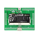 ddr sodimm pc2700 Puce principale : Lattice LFE5U-25F-6BG256C FPGA avec 24K LUT, 128Ko SPRAM et fonctions PLL/SPI/I2C/DSP/PWM intégrées pour des projets de développement polyvalents